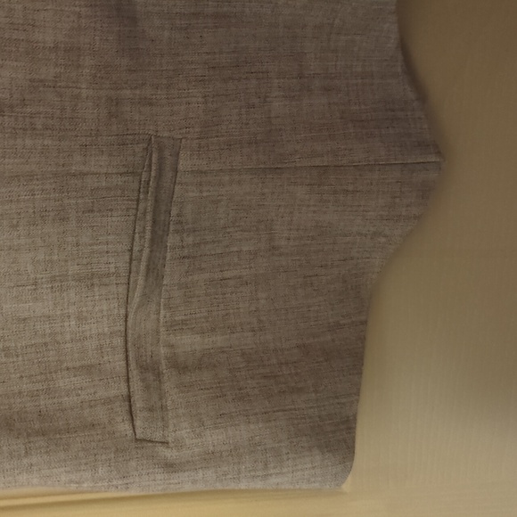 NWOT Abercrombie & Fitch XL Grey Tailored Vest - Picture 3 of 8
